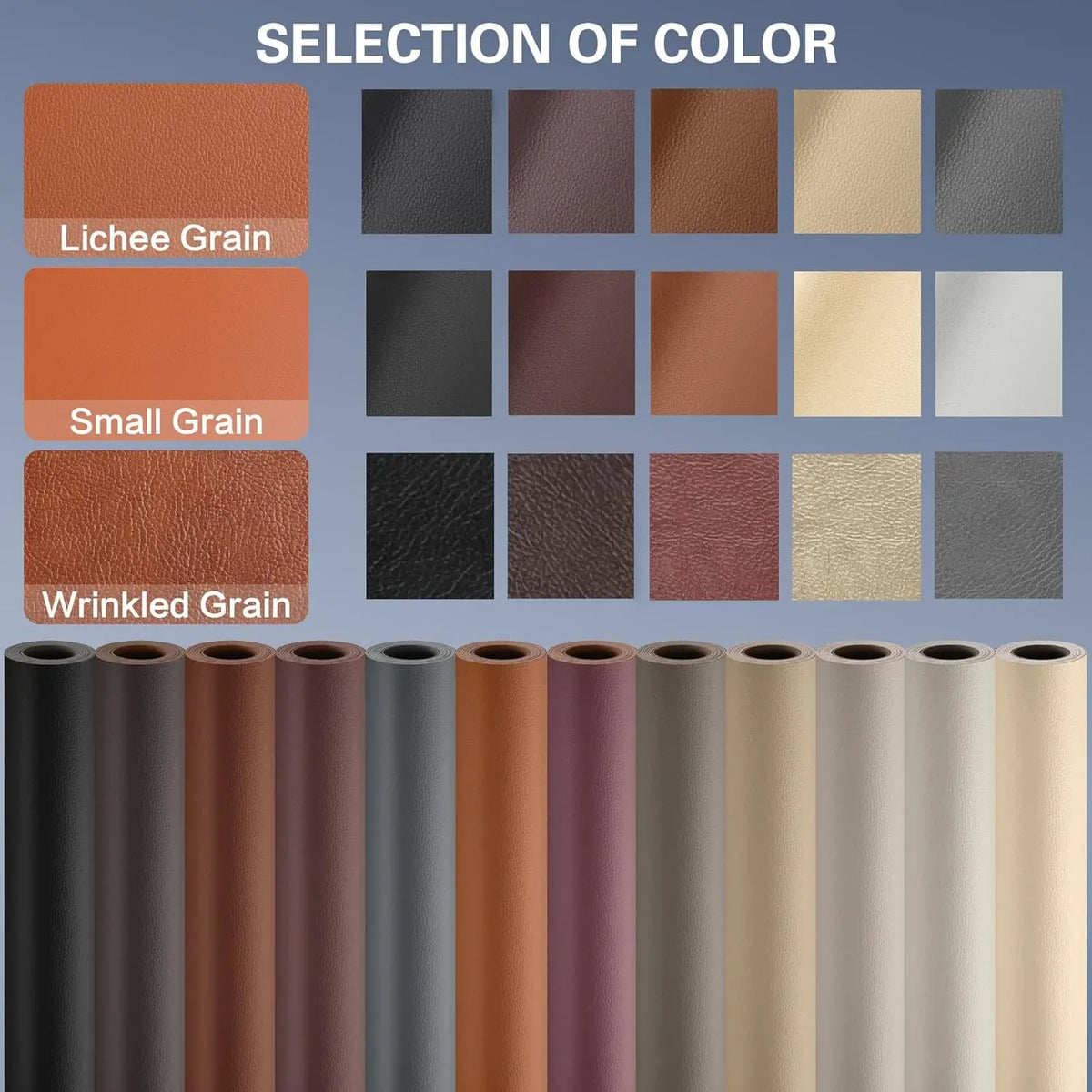 Universal Leather Repair Patch Kit