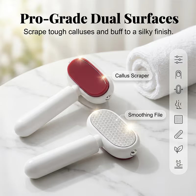 Double-Sided Foot Scraper for Callus Removal - 12