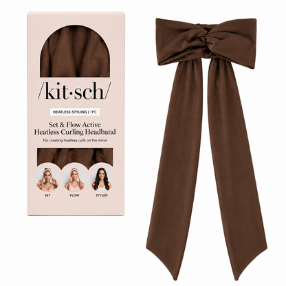 2-in-1 Active Curling Headband: Effortless Heatless Curls On the Go