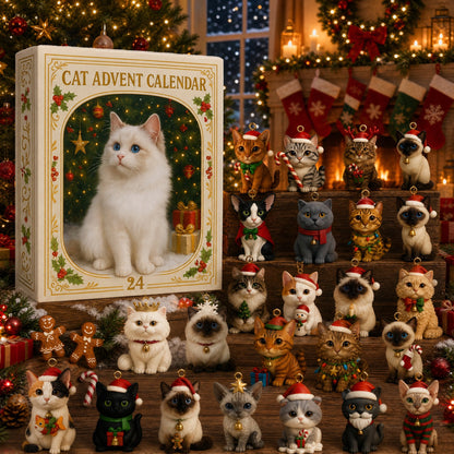 🐱 24 Days of Cats Advent Calendar: Christmas Countdown for Cat Lovers