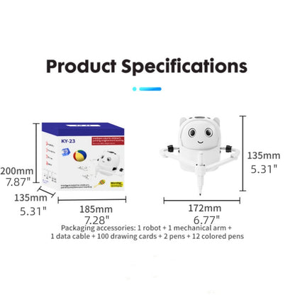 🔥 SAVE 33%! 🎁 Next-Gen Drawing Robot – A Creative Christmas Gift for Kids!