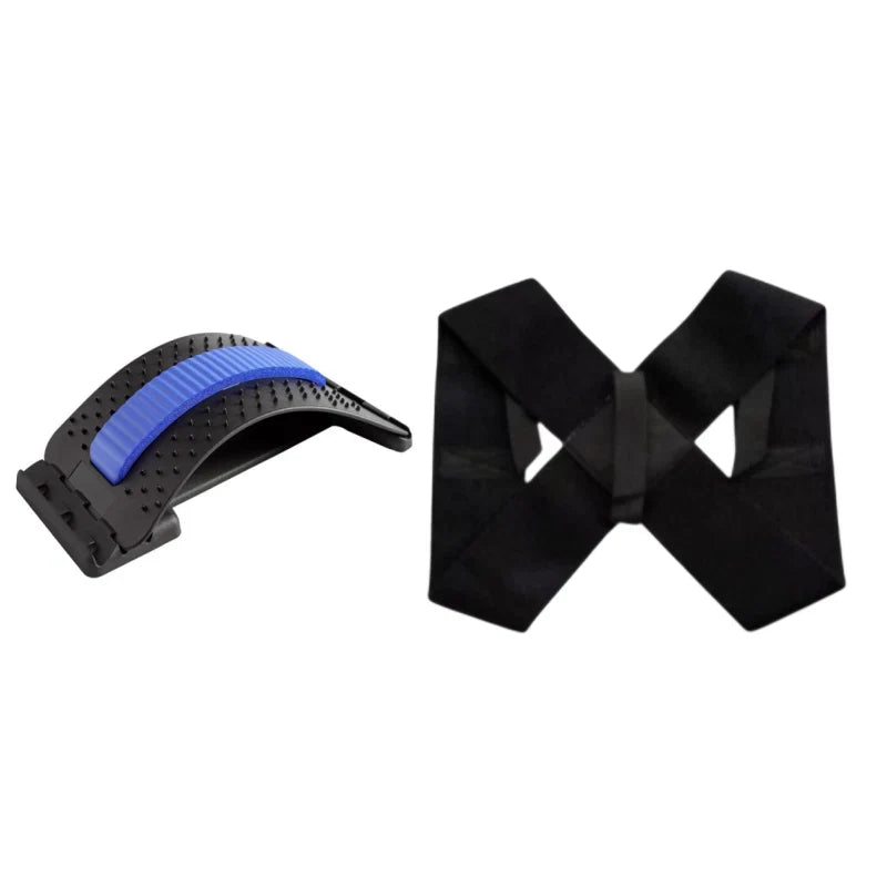 🧲 50% OFF NOW! 🔥 Magnetic Lumbar Stretcher – Acupressure Massage, Portable Design & Relieves Back Pain 🧘‍♂️✨
