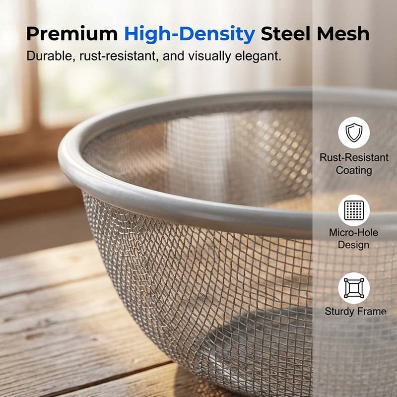 🧺 Fruit Basket with Lid – Fresh storage & stylish design ✨