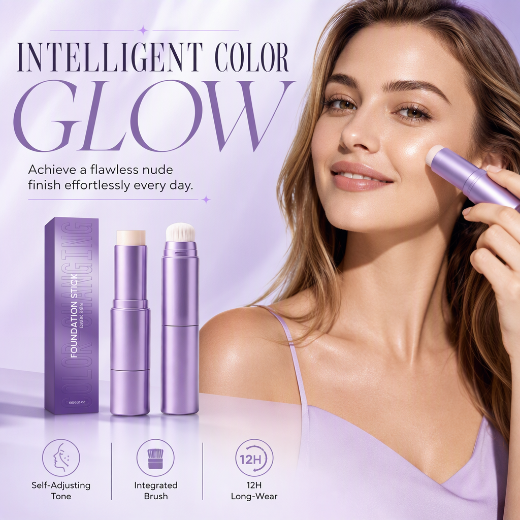 2-in-1 color-changing foundation stick