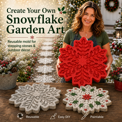 Create-Your-Own Garden Stepping Stone Mold