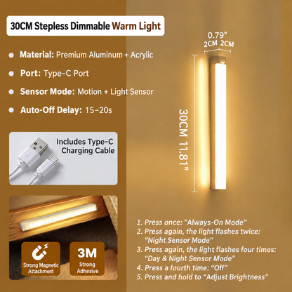 🔥 SAVE 52%! Next-Gen Motion Sensor Light – Smart Lighting, No Wiring!