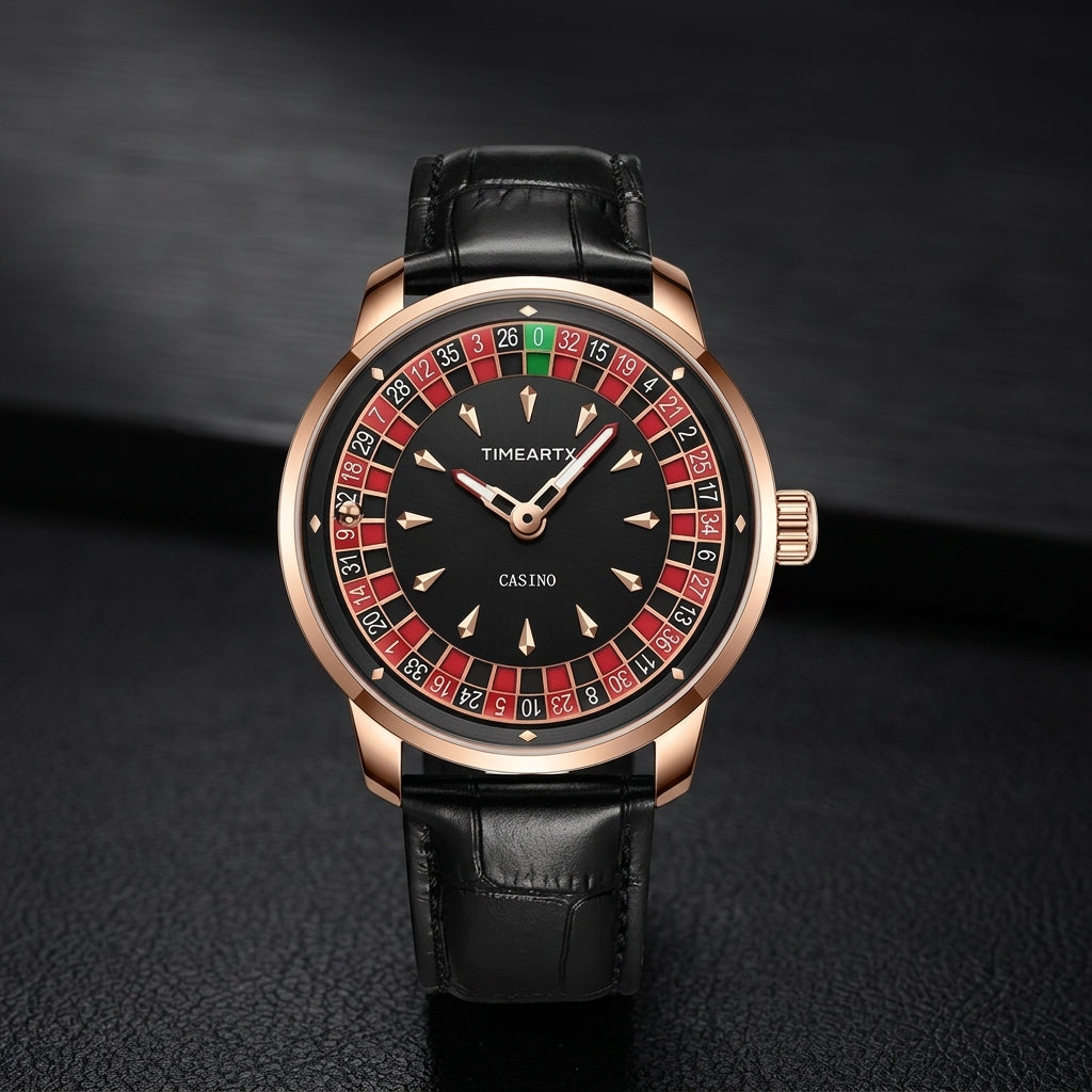 Rotating Decorative Dial Watch for Men – Make A Power Move With This Unique Timepiece