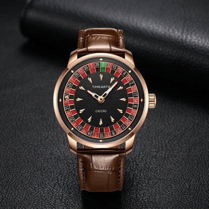 Rotating Decorative Dial Watch for Men – Make A Power Move With This Unique Timepiece