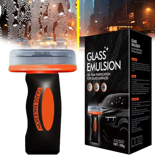 Deep-Clean Windshield Oil Film Remover Brush