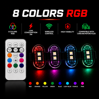 RGB LED Light Kit for Vehicles