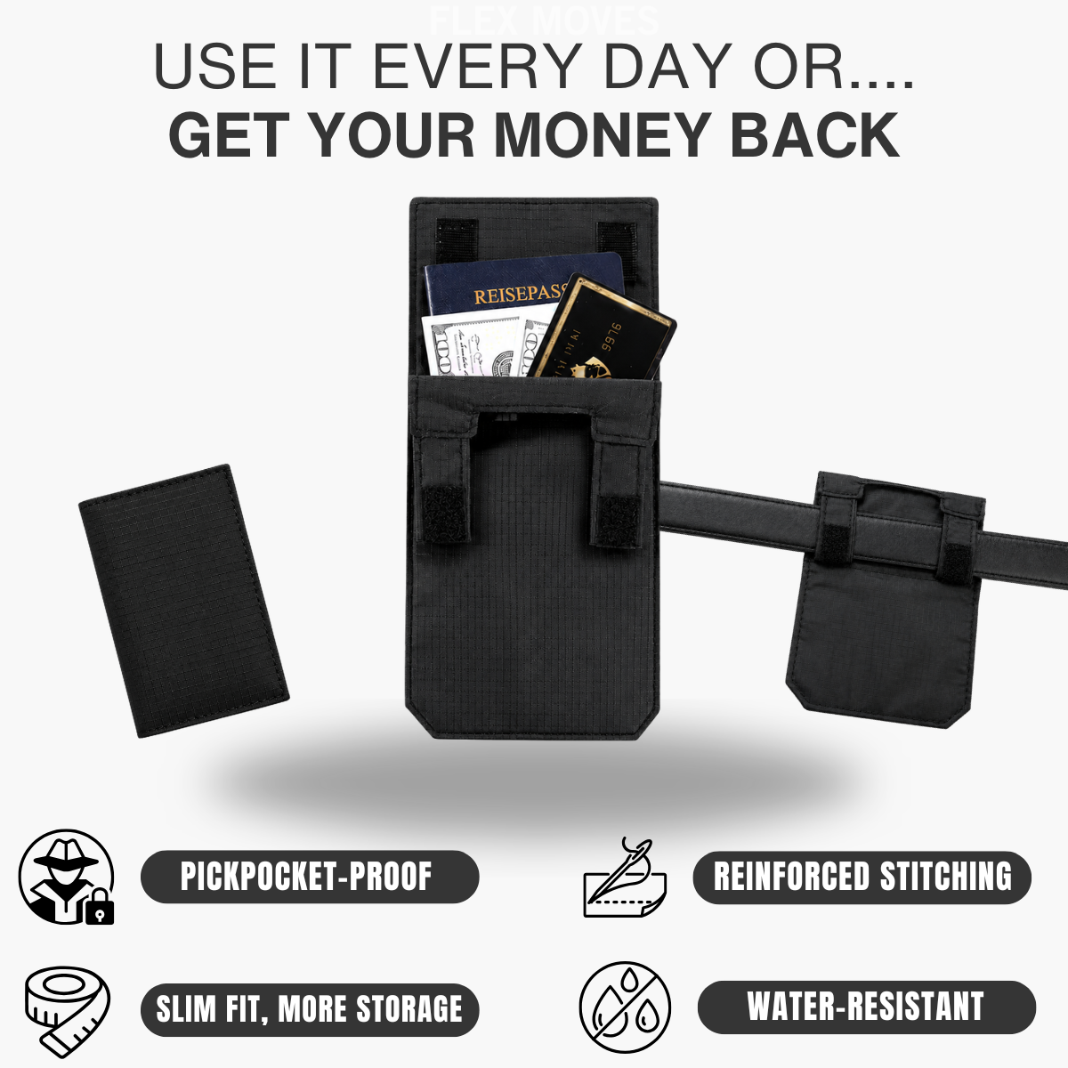 Hidden Security Wallet: Concealed Design & Secure Storage