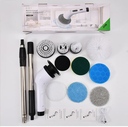 🚀 Next-Gen Electric Spin Scrubber – Powerful Cleaning, Less Scrubbing! 🧽✨