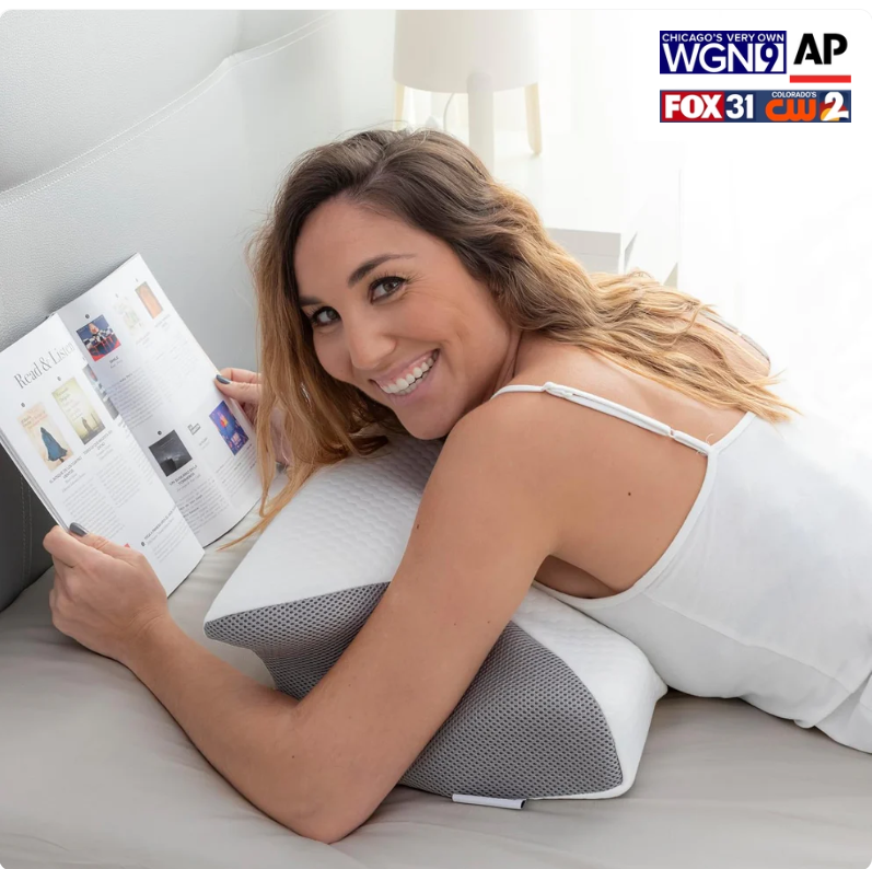 🦋 Anti-Snore Butterfly Pillow – Designed for Restful Sleep