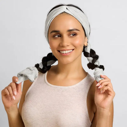 2-in-1 Active Curling Headband: Effortless Heatless Curls On the Go