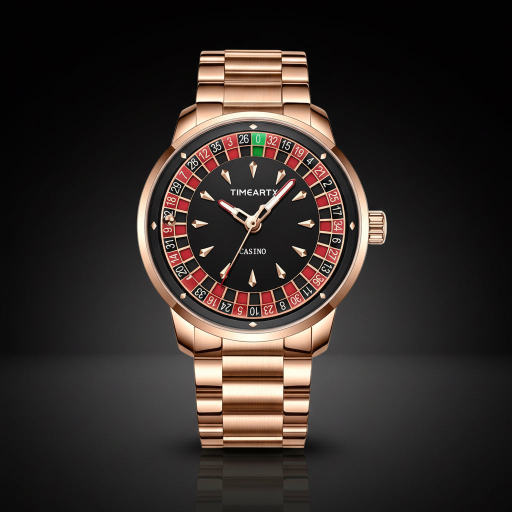 Rotating Decorative Dial Watch for Men – Make A Power Move With This Unique Timepiece