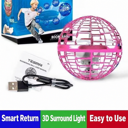 🎄 Bring Home the Magic! 🎁 Flying Orb Ball – A Gift for Family Fun!