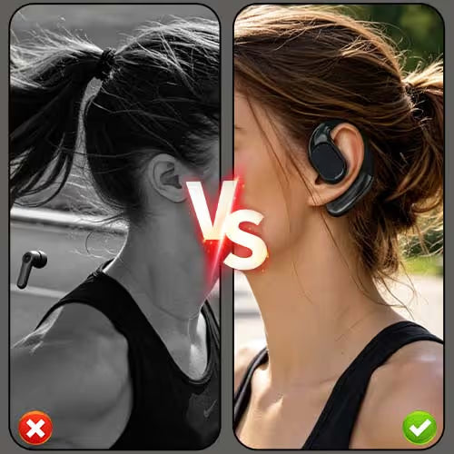 Ear-Hook Wireless Bluetooth Bone Conduction Headphones - 3