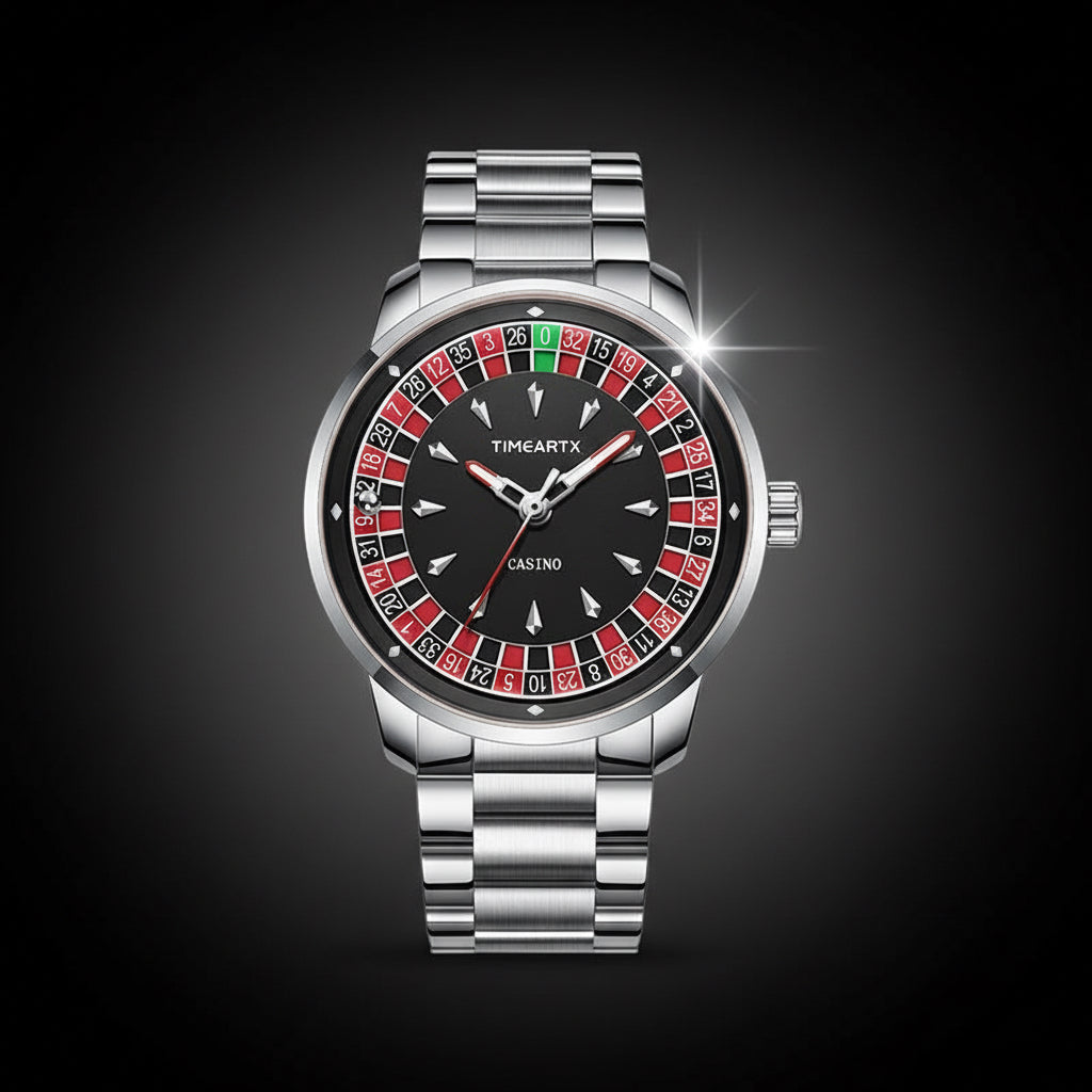 Rotating Decorative Dial Watch for Men – Make A Power Move With This Unique Timepiece