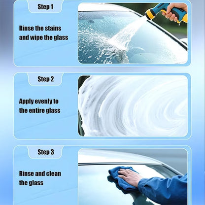 Deep-Clean Windshield Oil Film Remover Brush
