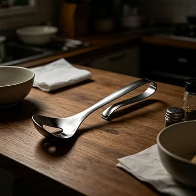 Easy-Release Meatball Maker Spoon