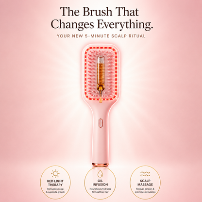 Red Light Therapy Scalp Brush