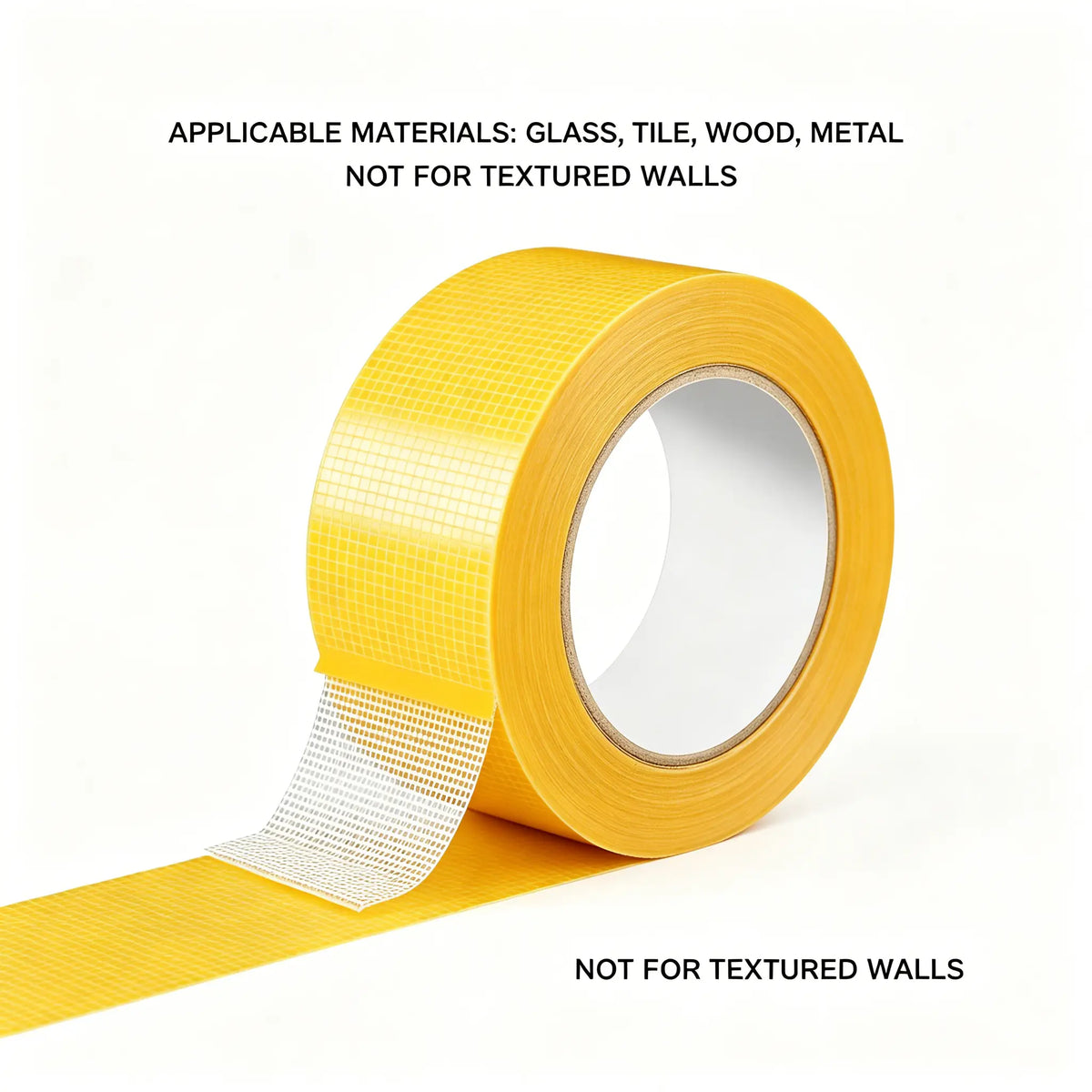 Heavy Duty Double Sided Mesh Tape - Industrial Strength Adhesive (66ft/20m * 2 inch (5cm))