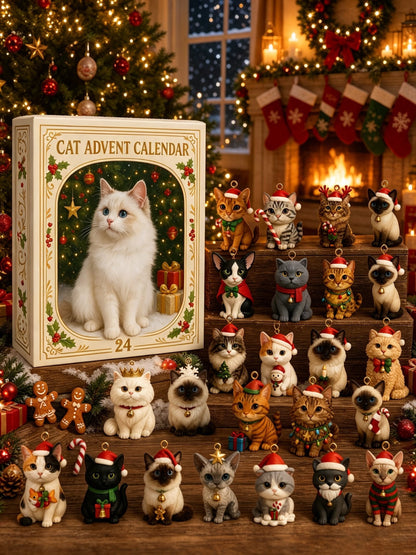 🐱 24 Days of Cats Advent Calendar: Christmas Countdown for Cat Lovers
