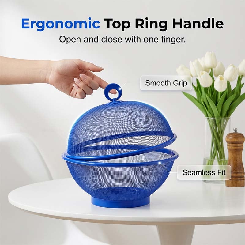 🧺 Fruit Basket with Lid – Fresh storage & stylish design ✨