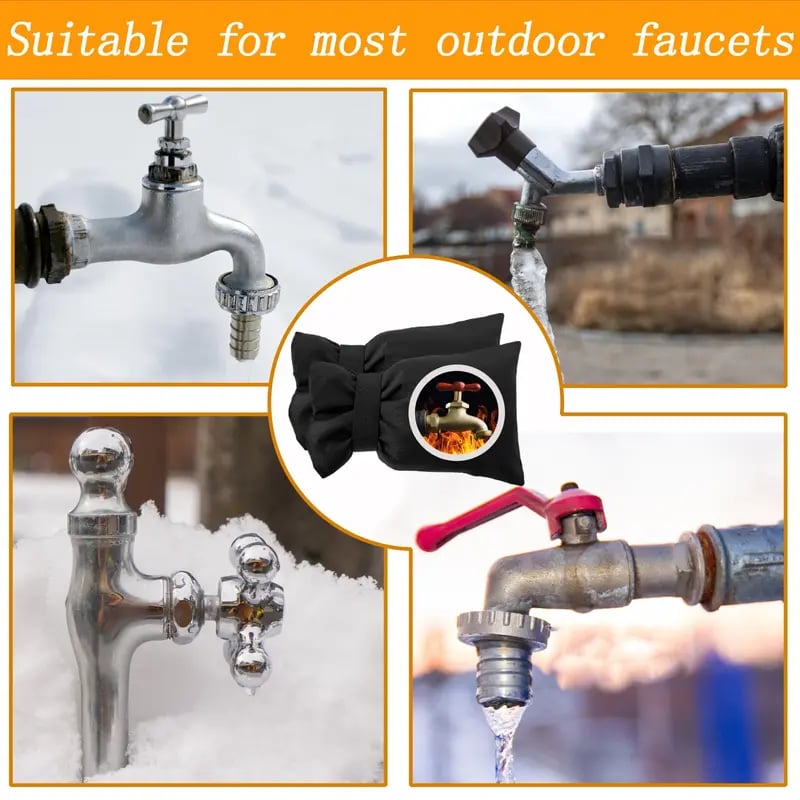 🚨 Freeze Season Is Coming! ❄️ Insulated Faucet Covers – Protect Now, Save on Repairs Later!