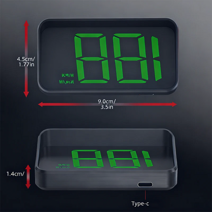 🔥Car Head-Up Display with GPS