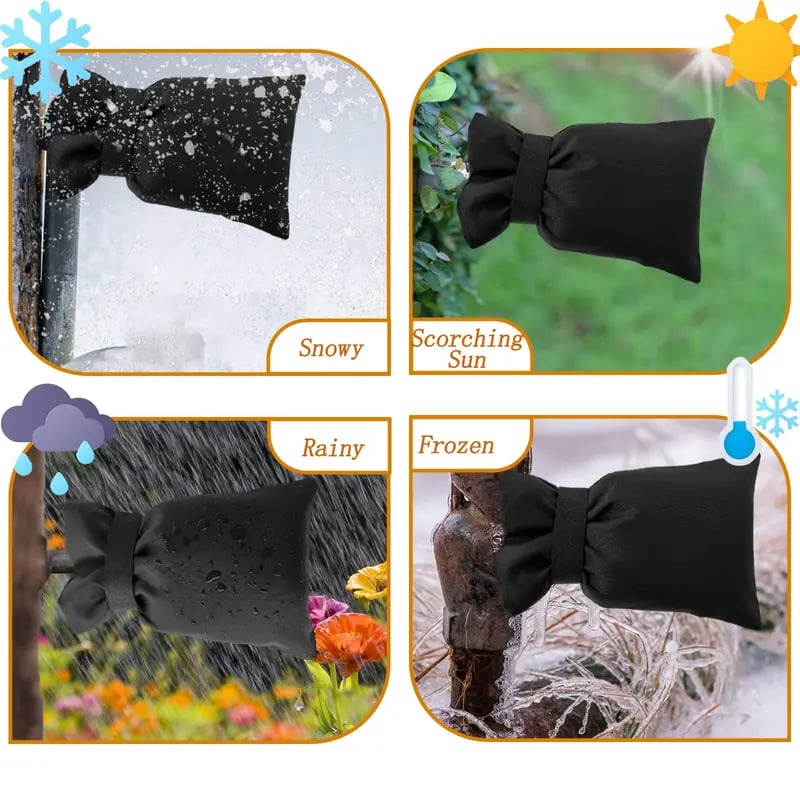 🚨 Freeze Season Is Coming! ❄️ Insulated Faucet Covers – Protect Now, Save on Repairs Later!