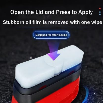 Deep-Clean Windshield Oil Film Remover Brush