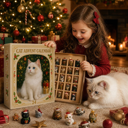 🐱 24 Days of Cats Advent Calendar: Christmas Countdown for Cat Lovers