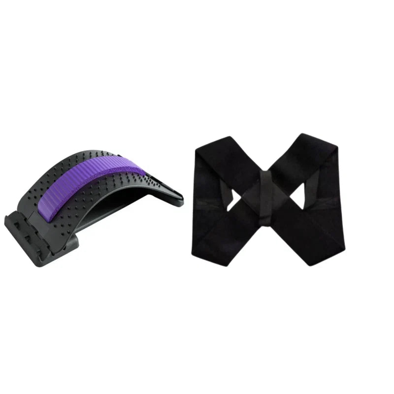🧲 50% OFF NOW! 🔥 Magnetic Lumbar Stretcher – Acupressure Massage, Portable Design & Relieves Back Pain 🧘‍♂️✨
