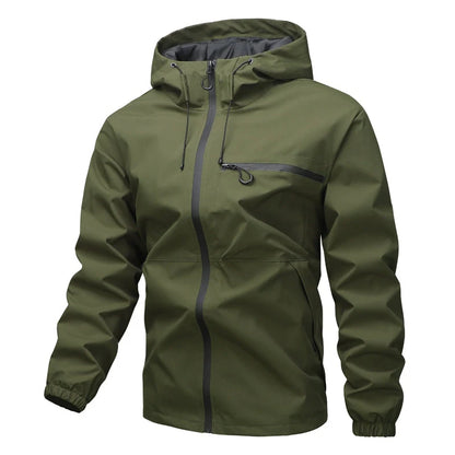 Men's Outdoor Waterproof Hooded Jacket