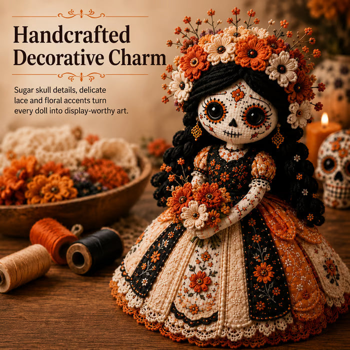 DIY Patchwork Doll Sewing Kit 🎃 Create Your Own Handmade Fabric Doll