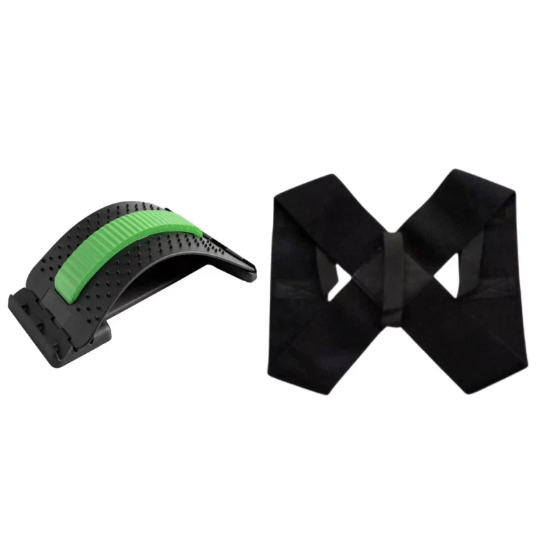 🧲 50% OFF NOW! 🔥 Magnetic Lumbar Stretcher – Acupressure Massage, Portable Design & Relieves Back Pain 🧘‍♂️✨
