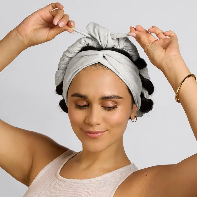 2-in-1 Active Curling Headband: Effortless Heatless Curls On the Go