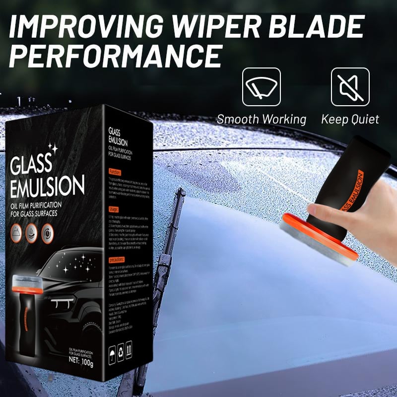 Handheld glass oil-film remover product overview