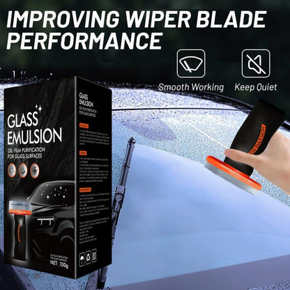 Handheld glass oil-film remover product overview