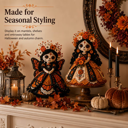 DIY Patchwork Doll Sewing Kit 🎃 Create Your Own Handmade Fabric Doll