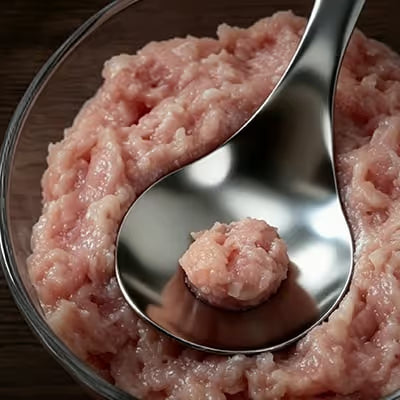 Easy-Release Meatball Maker Spoon