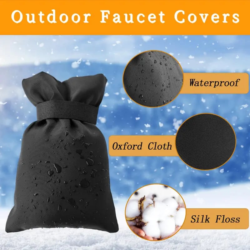 🚨 Freeze Season Is Coming! ❄️ Insulated Faucet Covers – Protect Now, Save on Repairs Later!