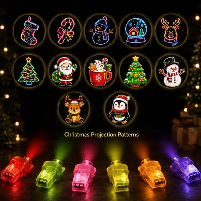 👻🎃 Halloween Finger Projector Rings – LED Party Favors for Kids