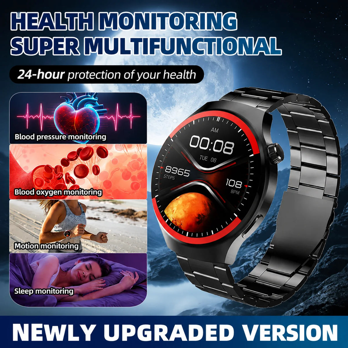 – Smart Health Watch 4 Pro+