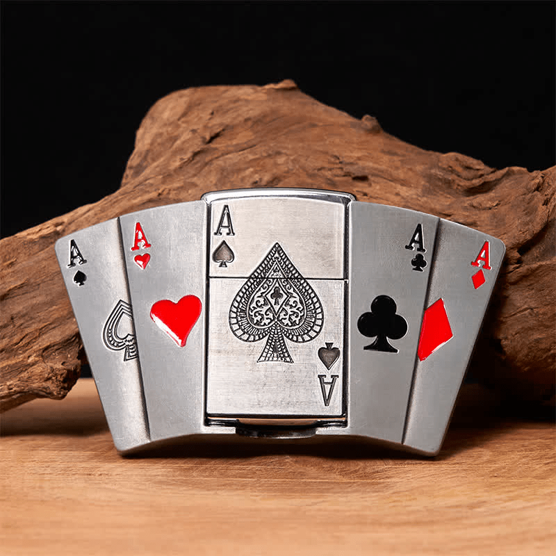 RetroCraft Knife Belt – Classic Leather with Hidden Folding Blade