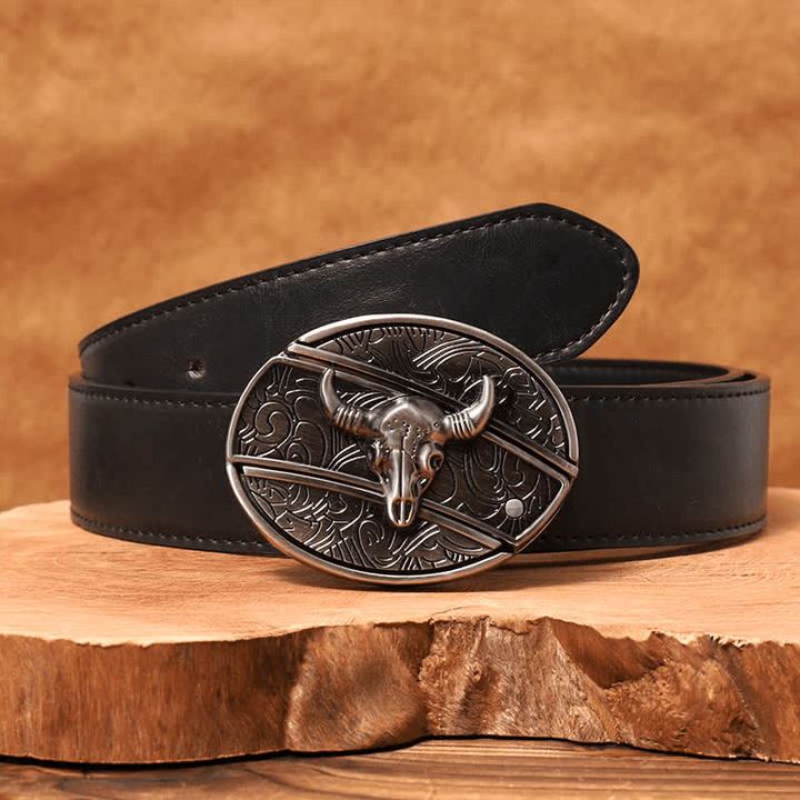 RetroCraft Knife Belt – Classic Leather with Hidden Folding Blade