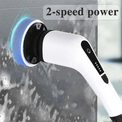 🚀 Next-Gen Electric Spin Scrubber – Powerful Cleaning, Less Scrubbing! 🧽✨