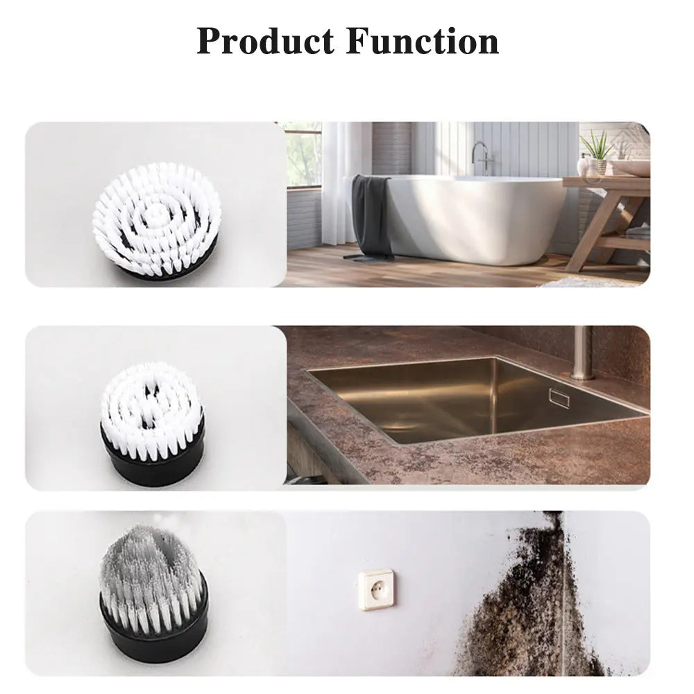 🚀 Next-Gen Electric Spin Scrubber – Powerful Cleaning, Less Scrubbing! 🧽✨
