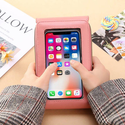 🔥Last Day Promotion：50% OFF👜 📱 Simple and elegant women's touchscreen crossbody phone wallet